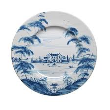 Juliska Country Estate Delft Blue Dinner Plate Main House